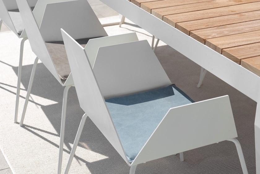 Lgtek Садовый стул из алюминия с подлокотниками Tulipa sun-id-1371156 - Вид №5