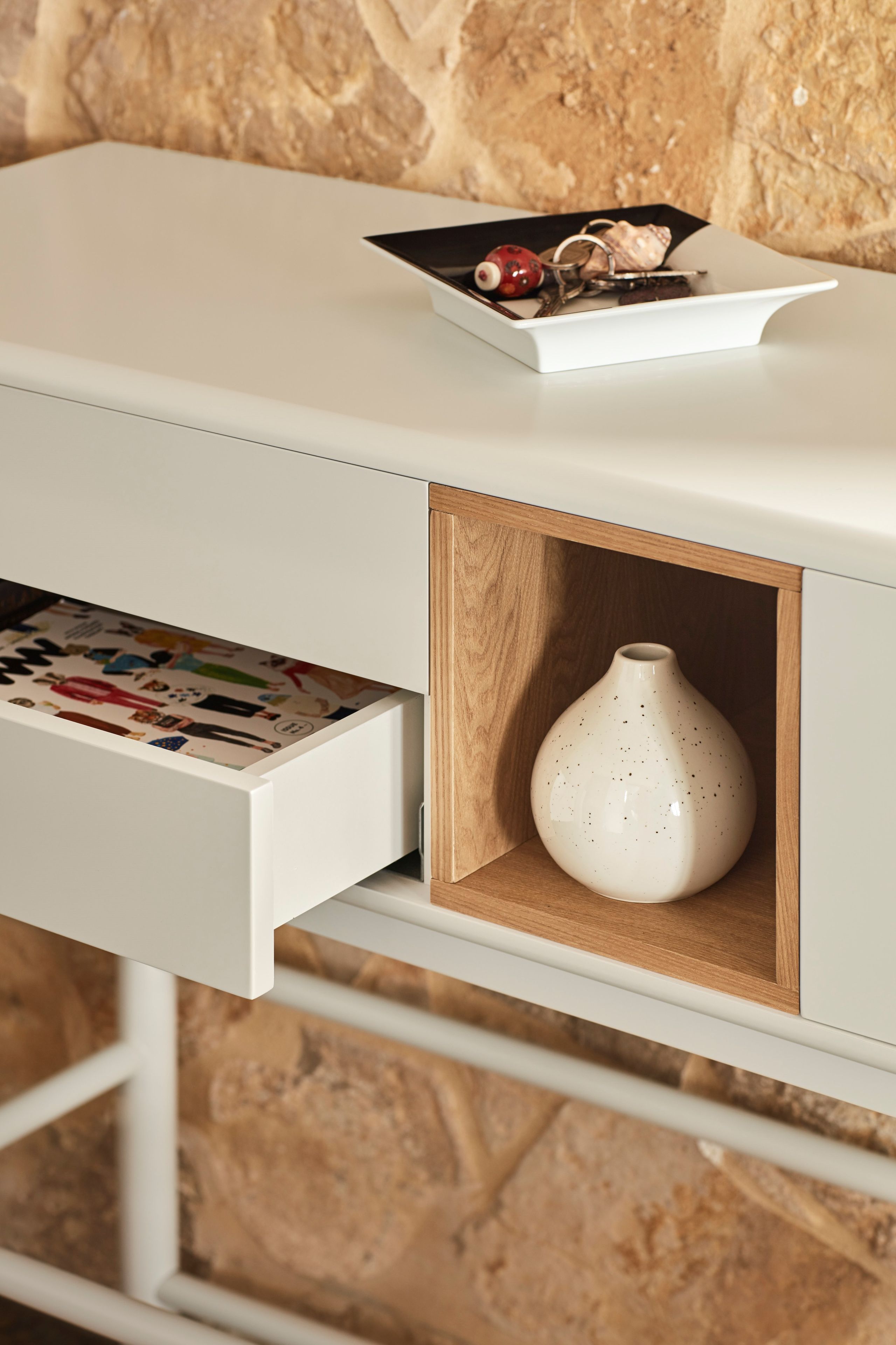 Прямоугольная консоль MDF с ящиками TEULAT Corvo ARCH-00013445 - Вид №10