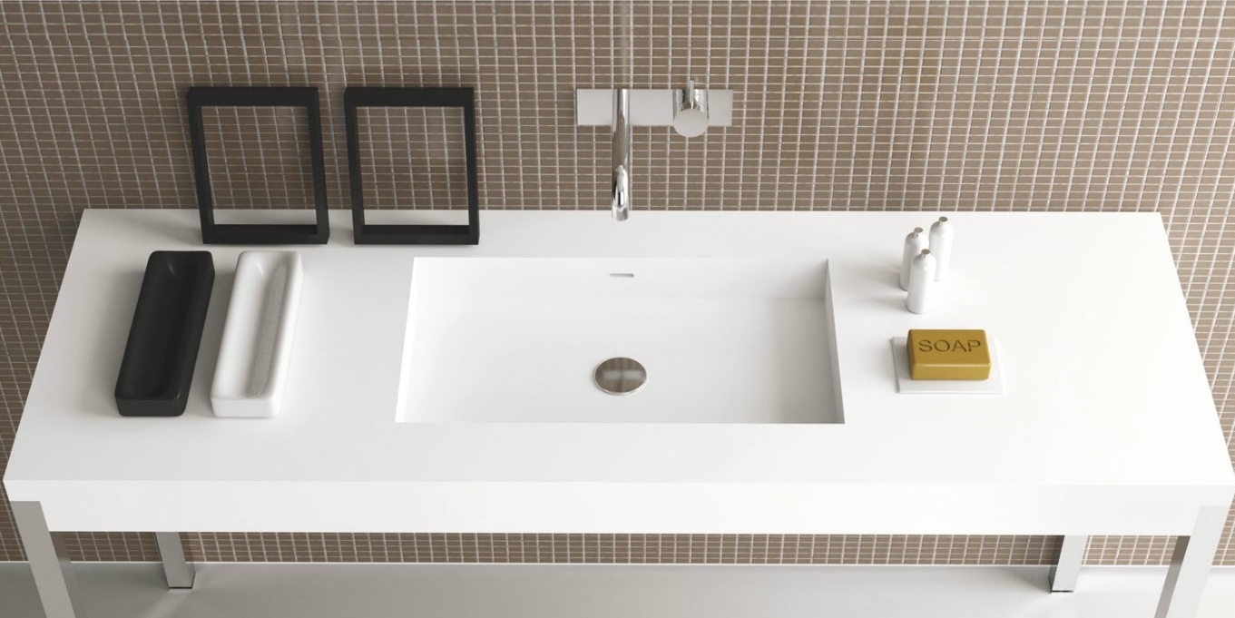 ТАРО301180 Напольная раковина стоящая овальная MOMA Design Planar Table - Вид №1