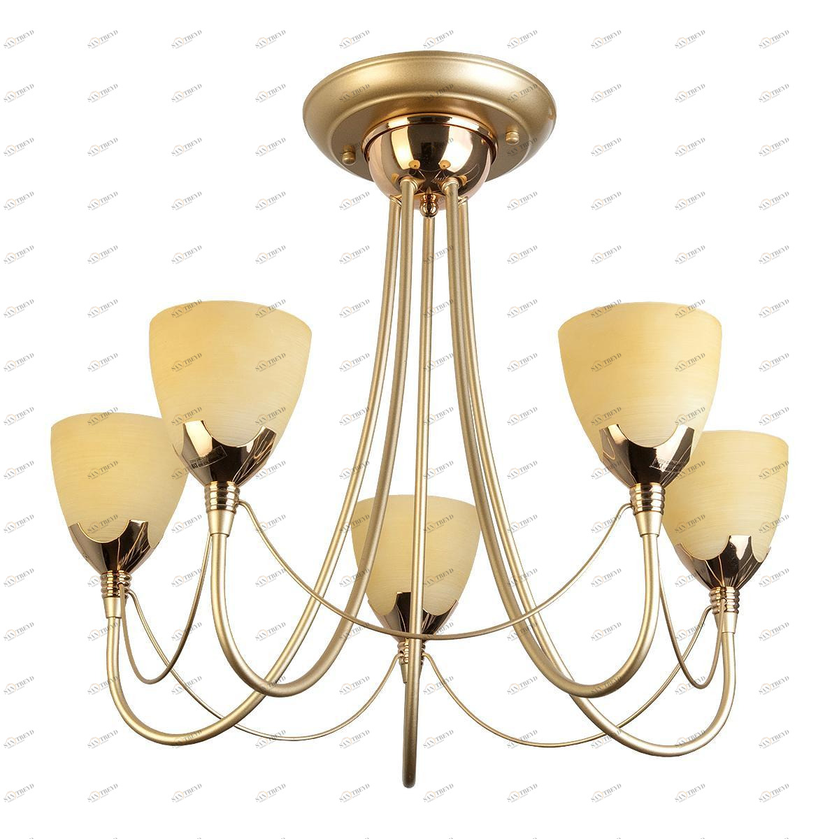 Потолочная люстра Toplight Lucia TL3630X-05MG TOPLIGHT LUCIA 183547 Золотой