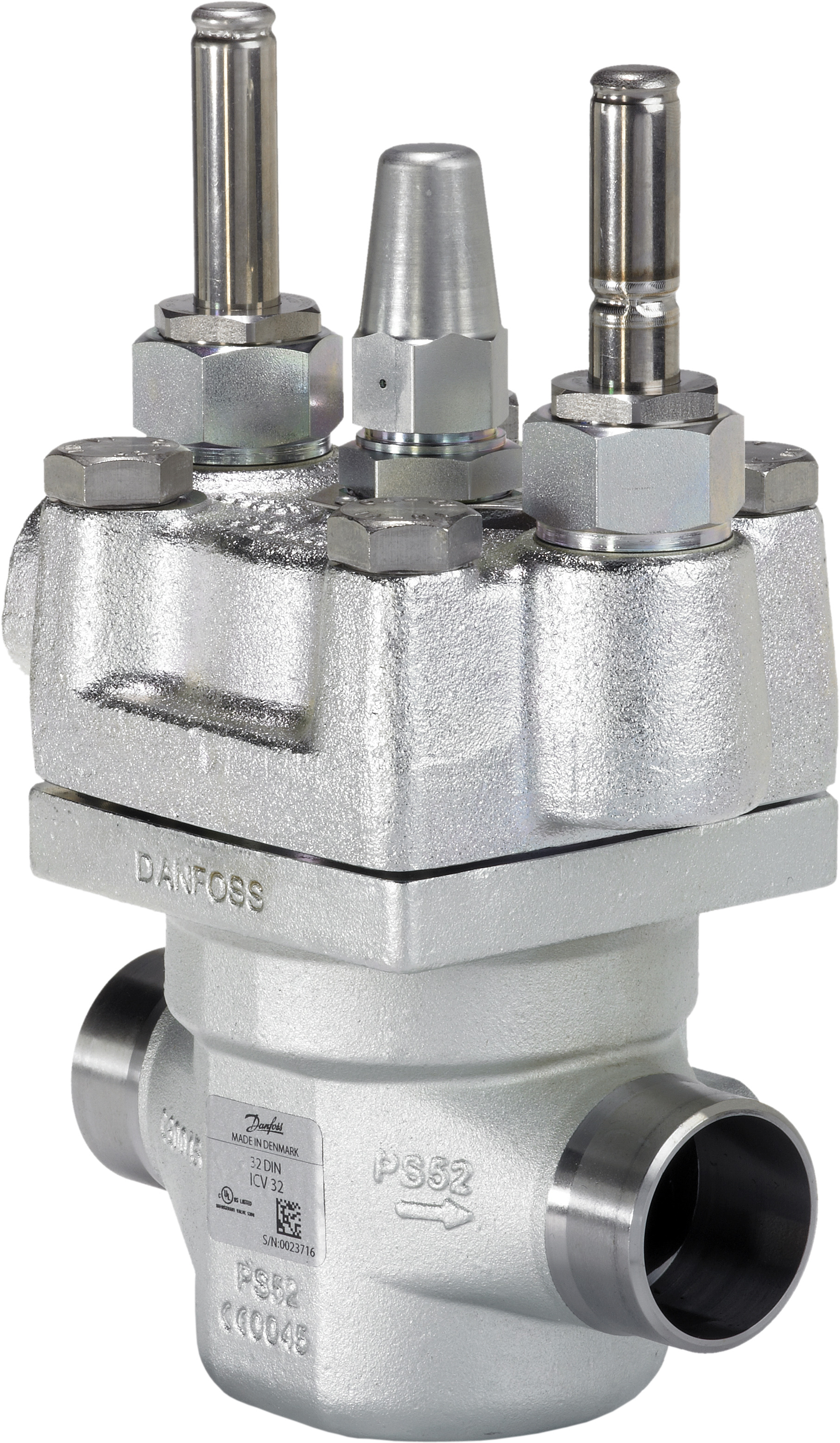 Danfoss ICLX — двухступенчатые клапаны ICLX 150 (D 150) Клапан соленоидный 027H7167  - Вид №4