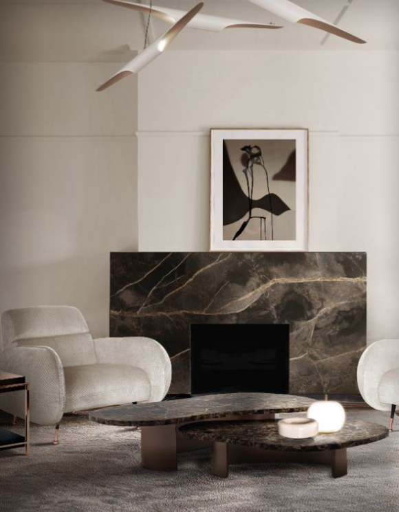 Центральные столы Robusta Center Table Covethouse CAFFE LATTE  - Вид №3