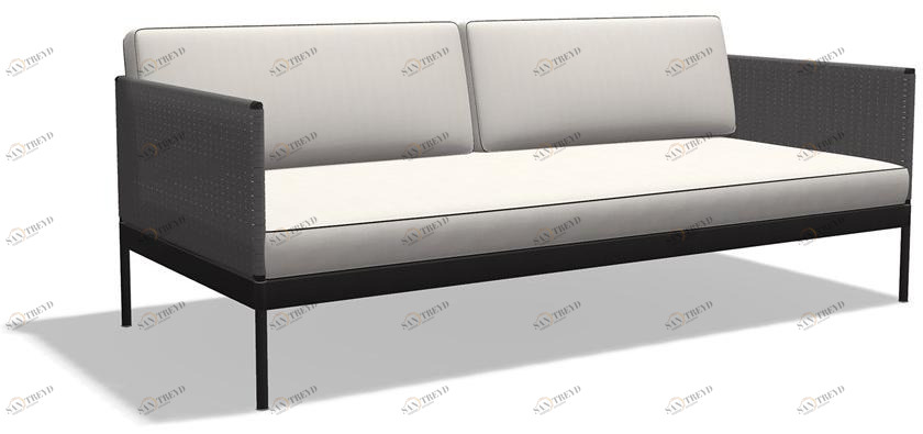 RODA Садовый диван 2 мест из батилина® Basket sun-id-1394872