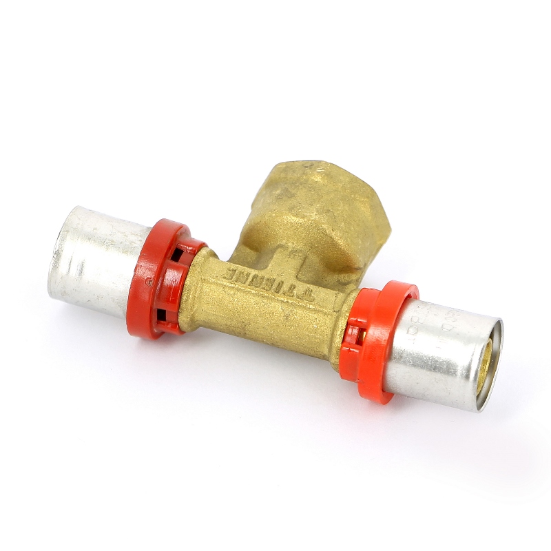 Тройник пресс-В COMPACT TIEMME 16x1/2"x16 1660011 - Вид №3