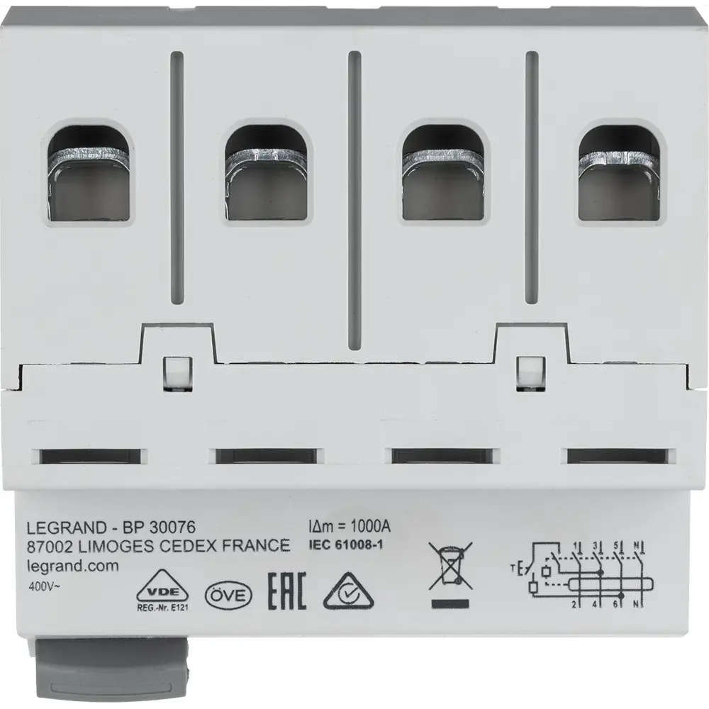 УЗО Legrand RX3 4P - защита электросети для дома и офиса 16535183 STLM-1495134 - Вид №3