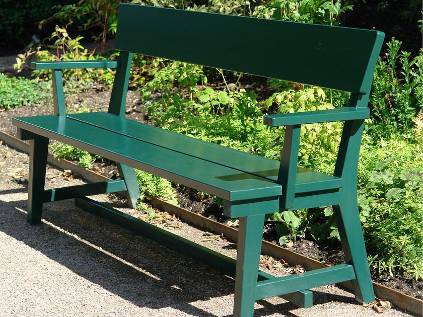 Nola Industrier Скамейка из дерева с подлокотниками Hjorthagen sun-id-1432683 - Вид №2