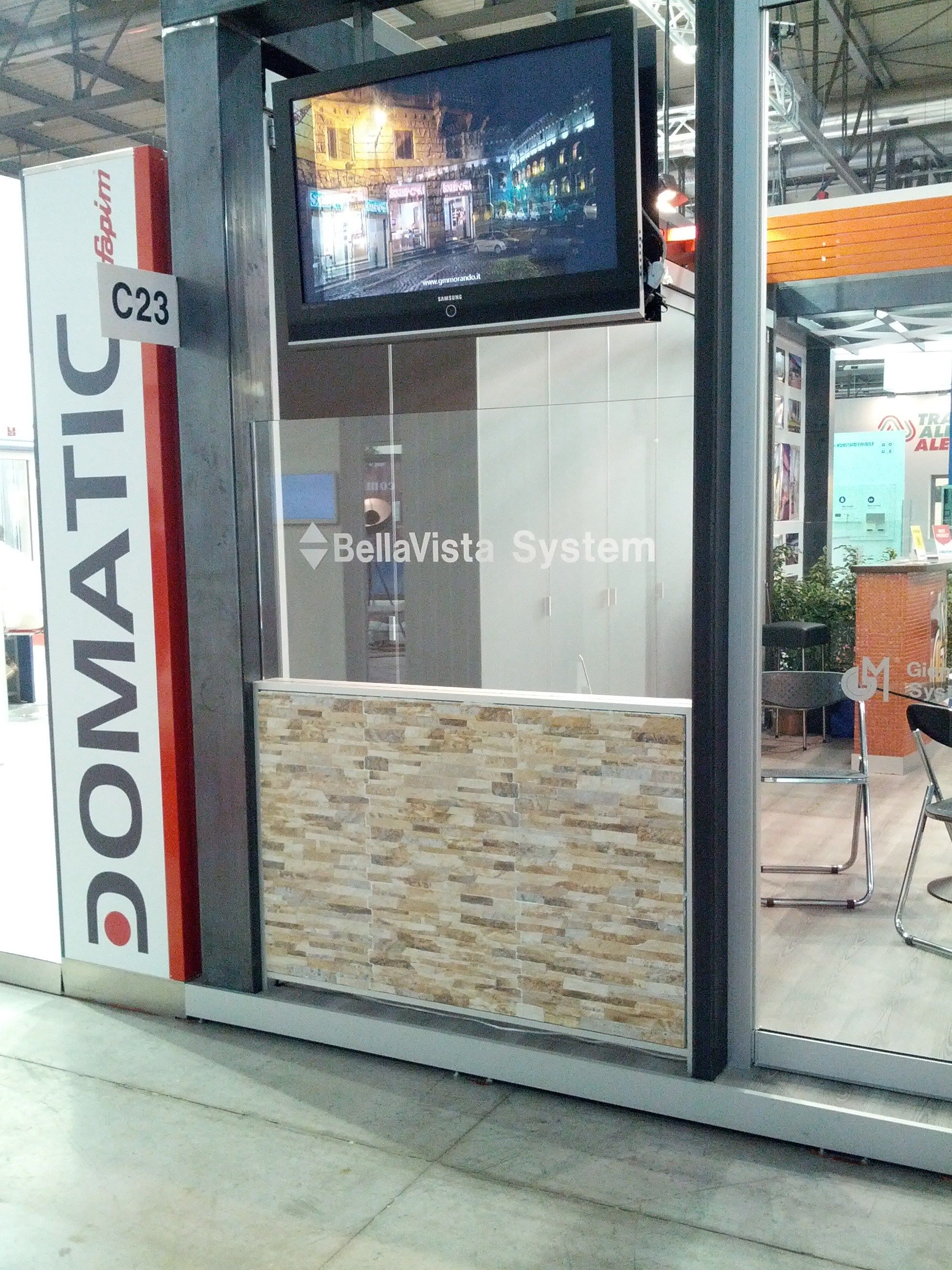 Алюминиевый и стеклянный экран dehors GM MORANDO Bellavista System ARCH-00015351 - Вид №13