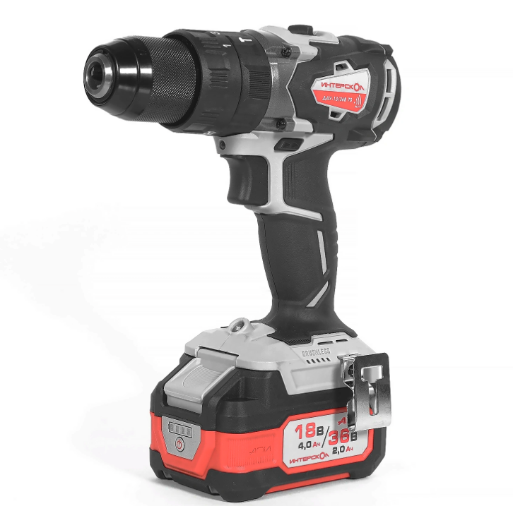 Дрель-шуруповерт Интерскол ДАУ-13/36В 70 9150388 STDN-0011526