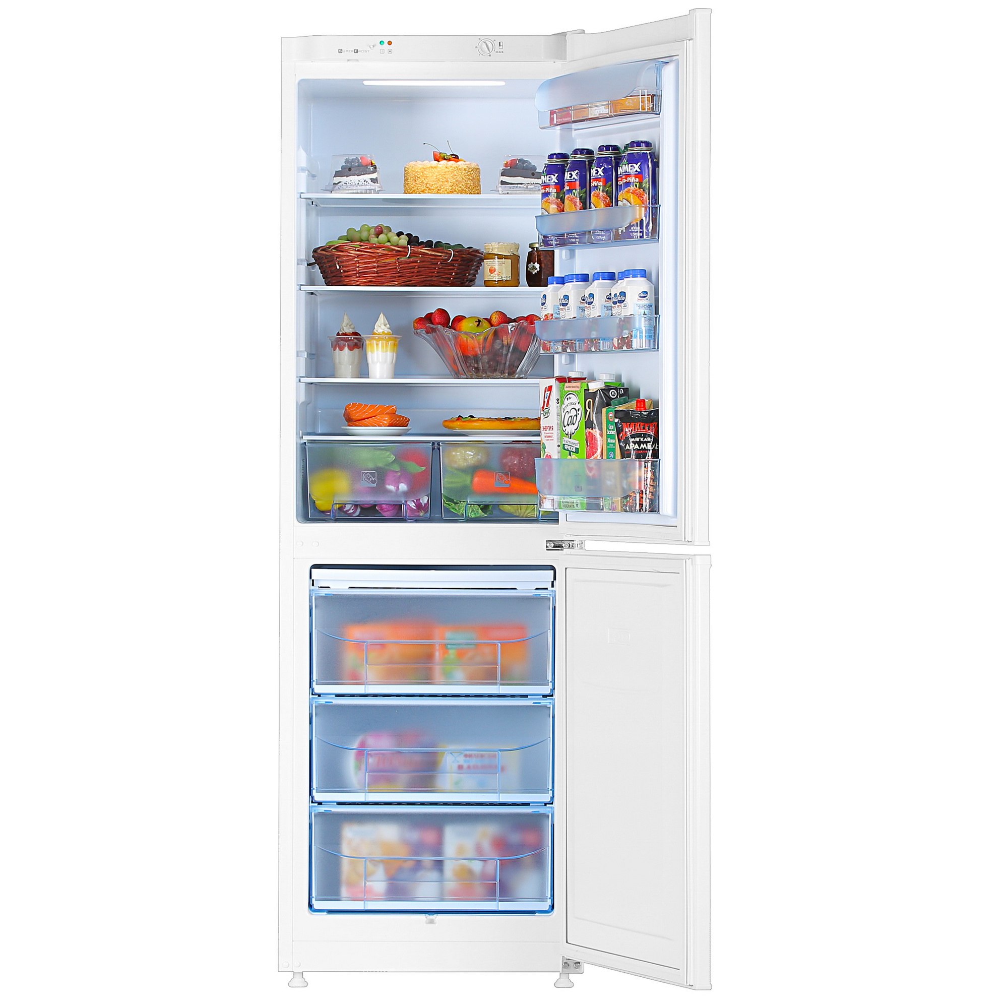 1025735 Холодильник с морозильником   Pozis RK-139 белый STDN-0021557 - Вид №5