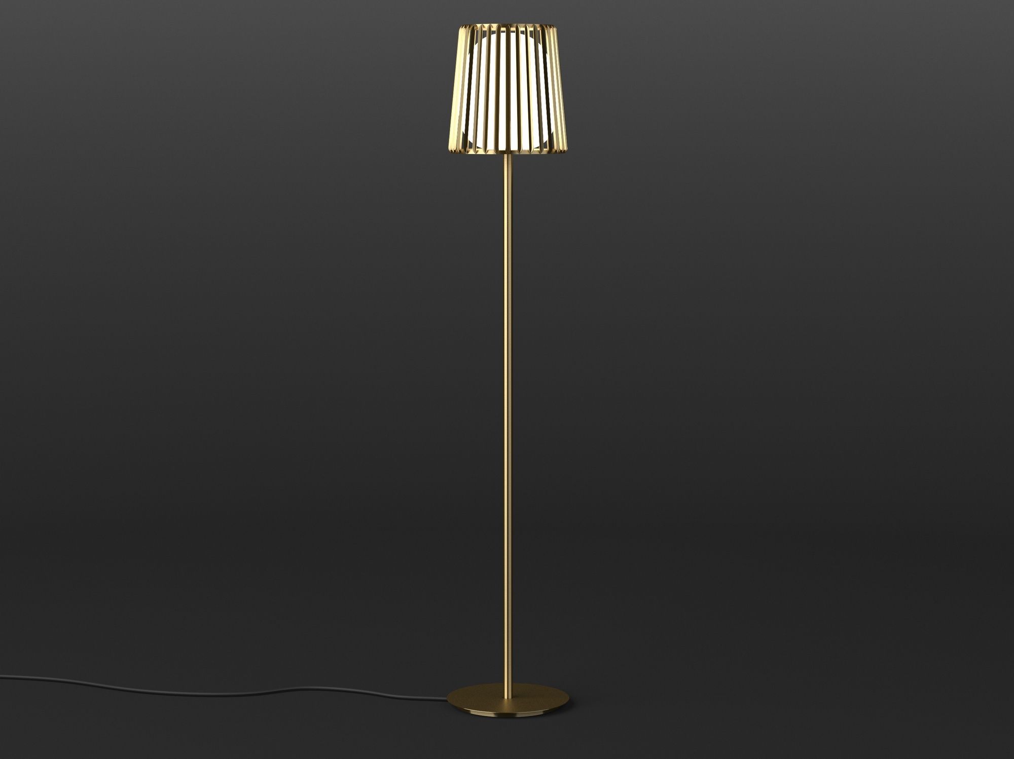 Латунь светодиодный торшер Quasar ARCH-00058645