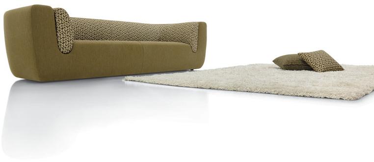 MissoniHome 3-х местный тканевый диван со съемным чехлом Inntil sun-id-1478735 - Вид №1