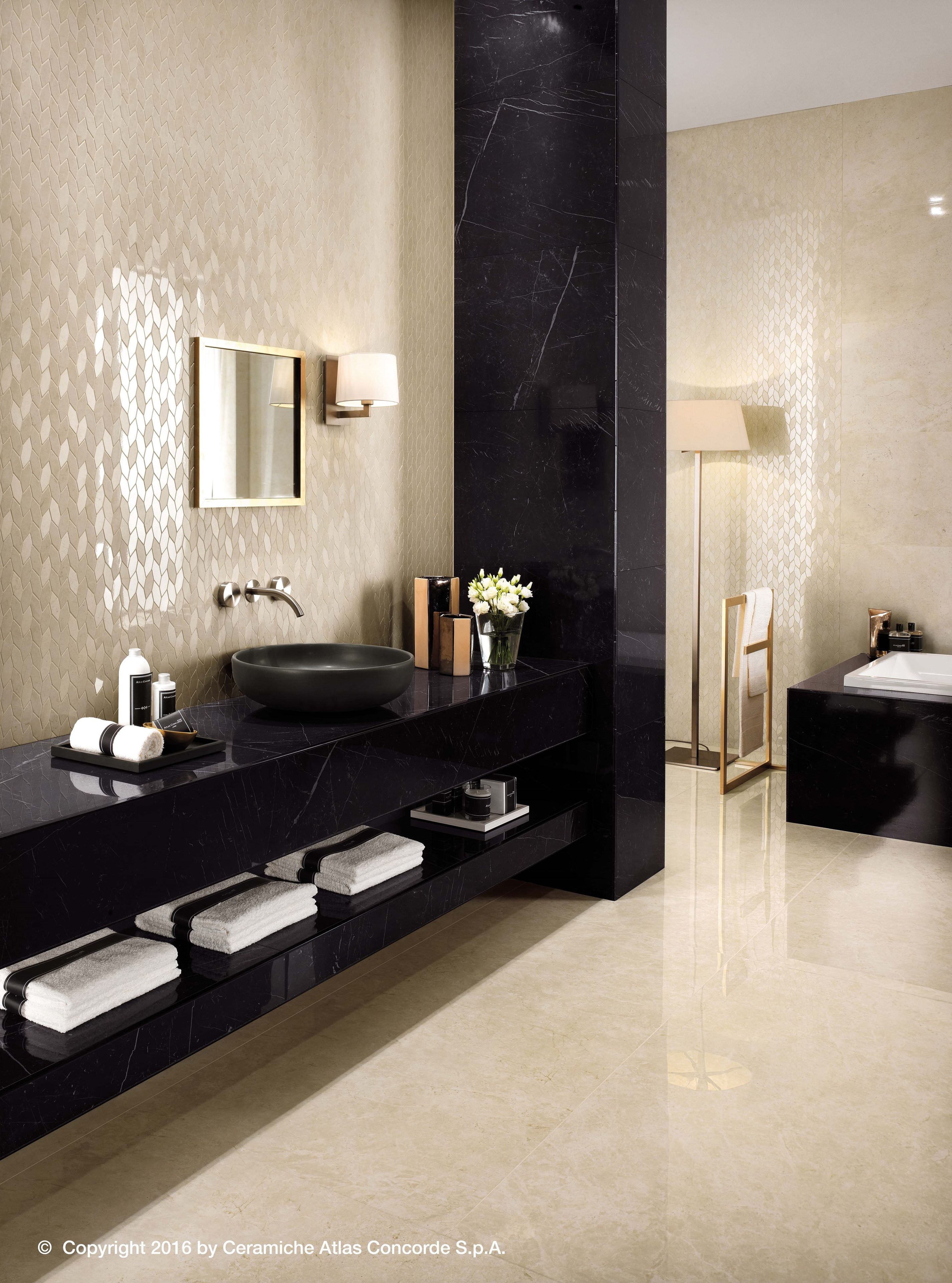 Белая паста керамическая мозаика Atlas Concorde Marvel Stone ARCH-00085175 - Вид №5