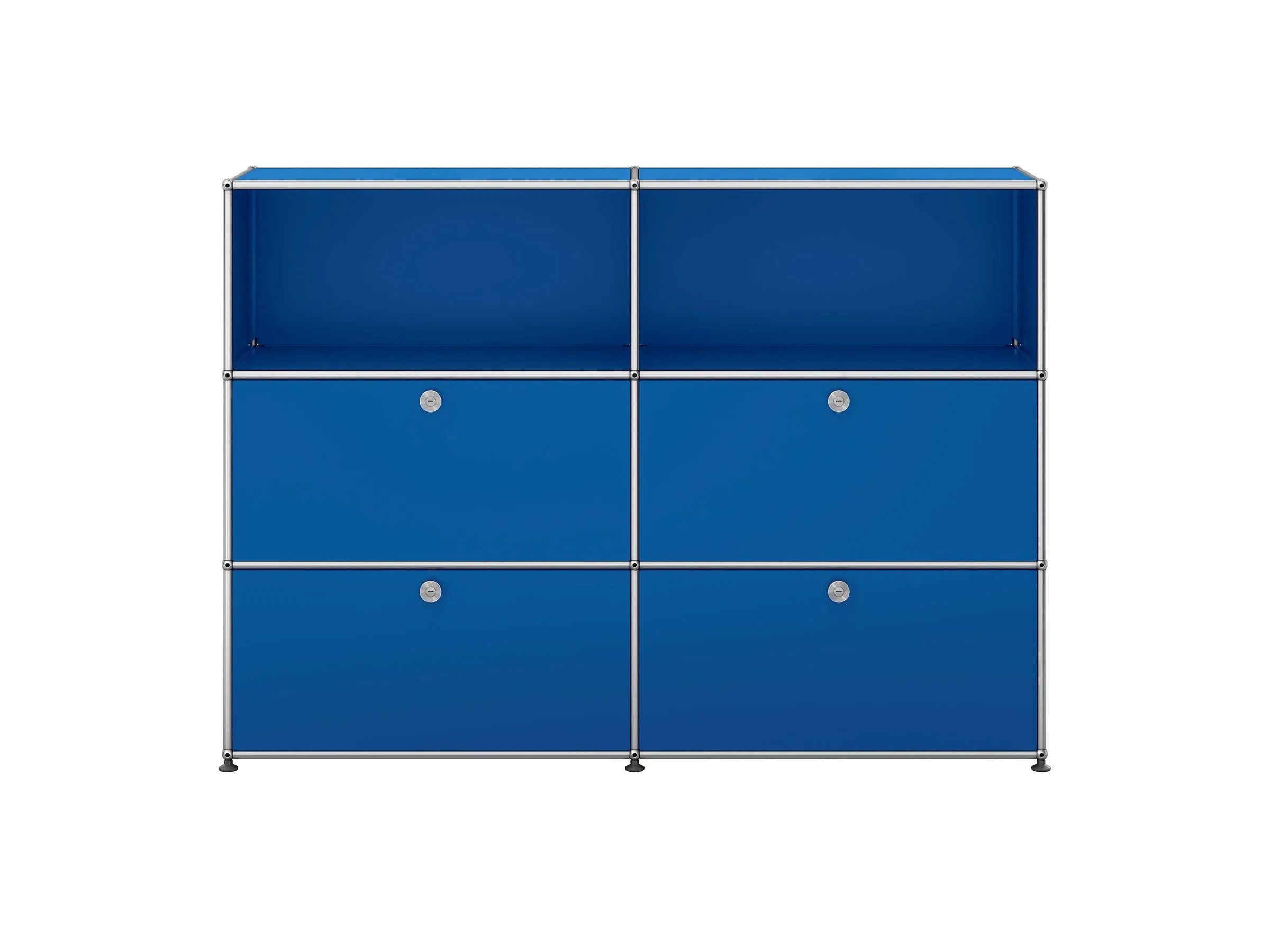 Секционный шкаф из стали с откидными дверцами USM USM SELECTION ARCH-00096321 - Вид №10