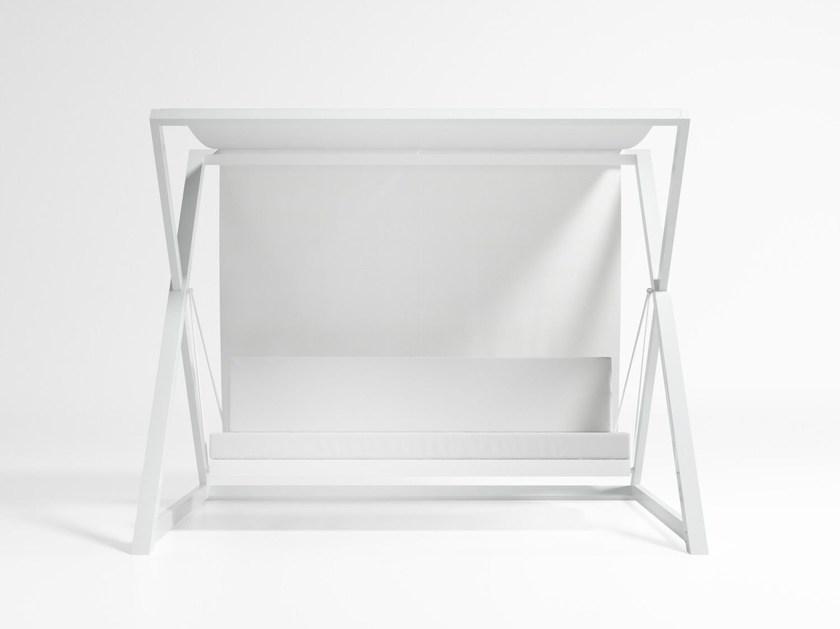 GANDIABLASCO 3-х местное алюминиевое кресло-качалка Nao-nao sun-id-1516414 - Вид №1