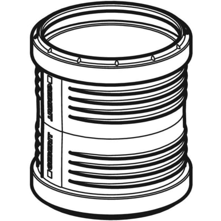 390.216.14.1 Муфта Geberit Silent-PP Geberit  - Вид №1