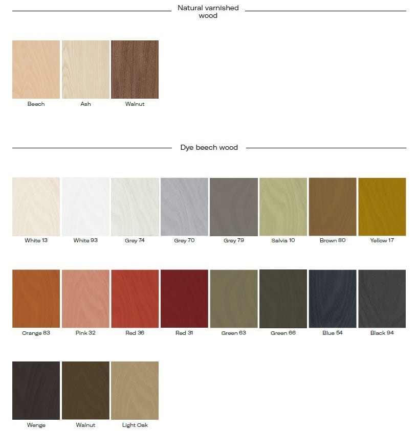 Деревянный стул с подлокотниками Vergés Cistell Curve ARCH-00048246 - Вид №3