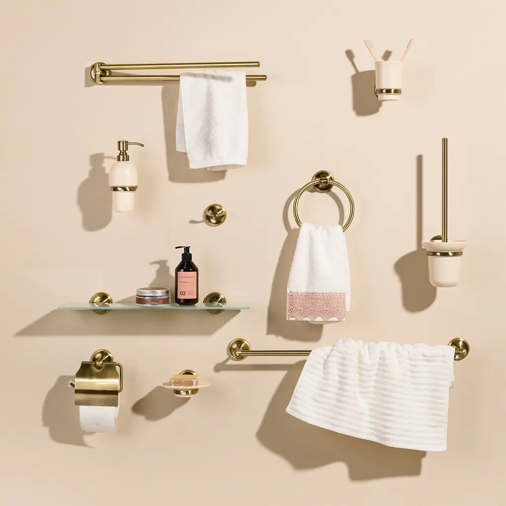 Держатель для полотенца Antico цвет латунь VERRAN STLM-2195091 - Вид №5