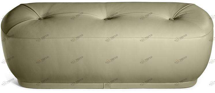 Poltrona Frau Мягкая кожаная скамейка La collezione - divani e poltrone sun-id-1443412