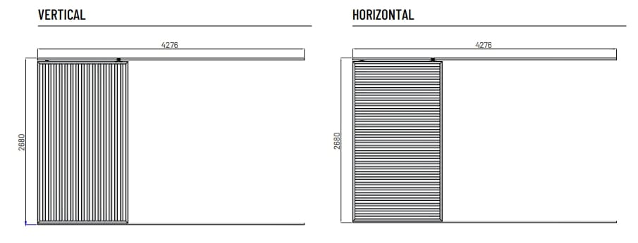 Поворотные алюминиевые жалюзи SUNROOM системы затемнения ARCH-00146233 - Вид №4