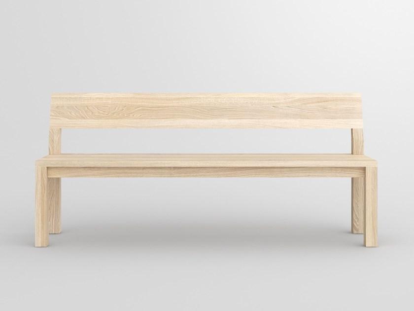 Vitamin Design Скамья из массива дерева со спинкой Cubus sun-id-1425544 - Вид №1