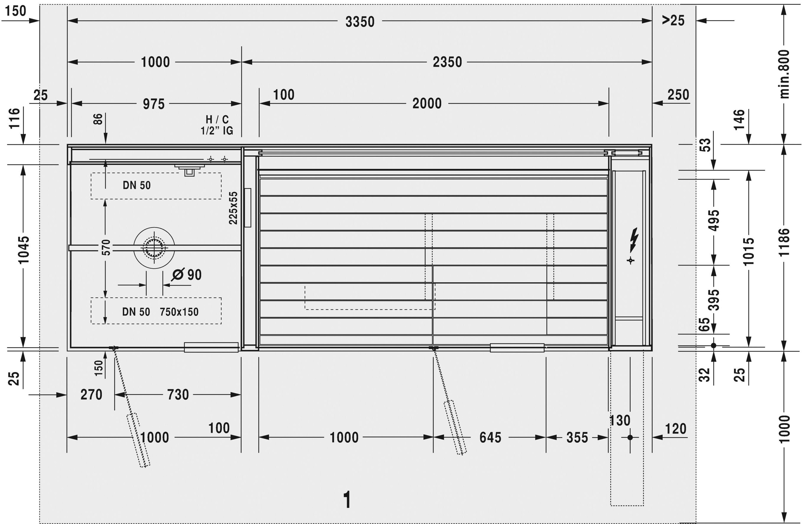 7506..002011000 Inipi Сауна Inipi Ama, отдельно стоящая Белый глянцевый декор Duravit  - Вид №4