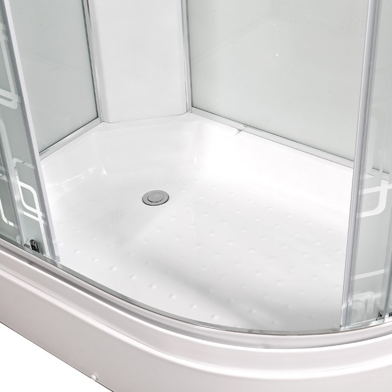 L 920 L с гидромассажем Душевая кабина DETO Серия L ЕМ2712 L с электрикой (эл.) - Вид №2