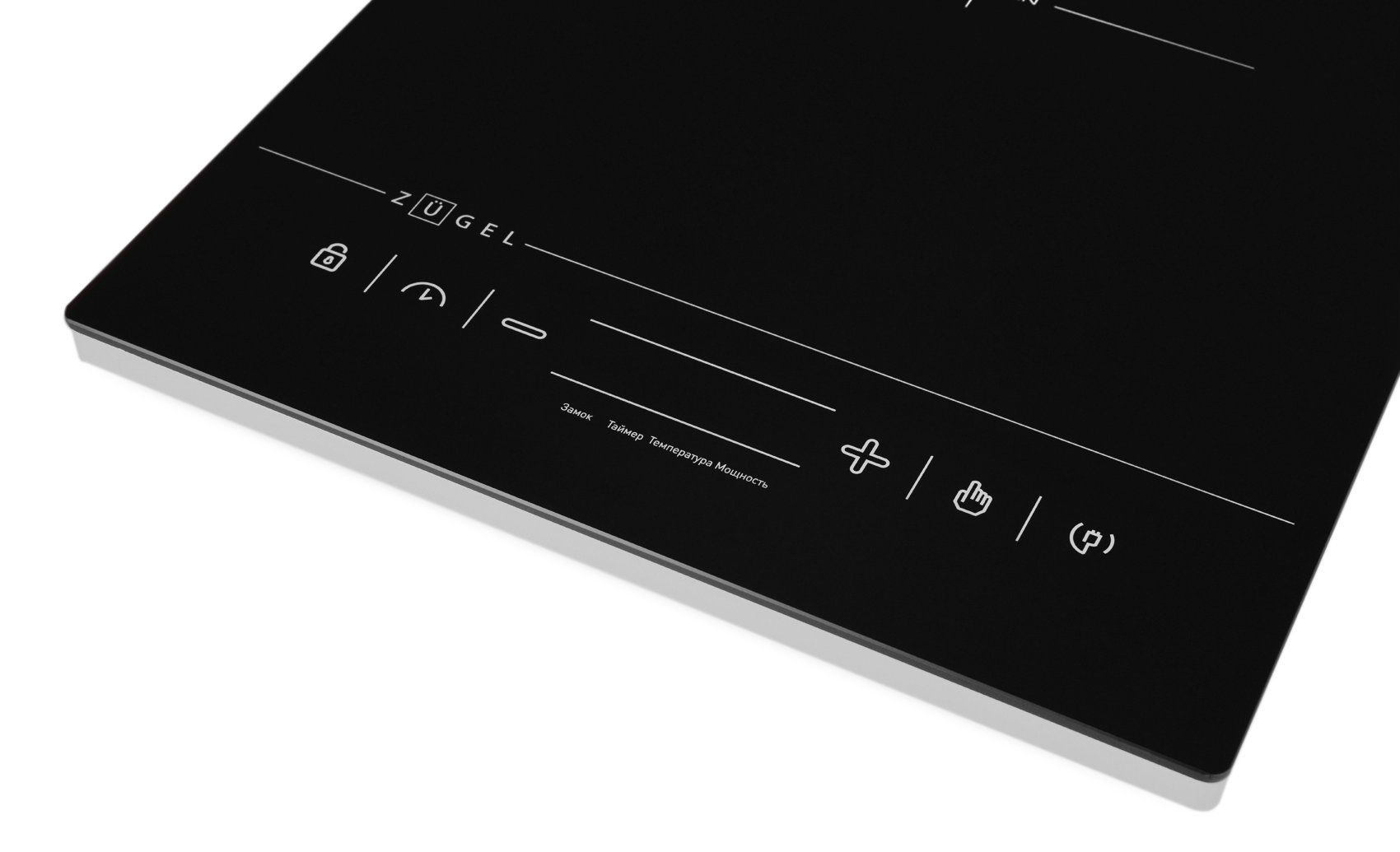 9979554 Плита компактная электрическая ZUGEL ZIHF61B черный STDN-0077635 - Вид №4