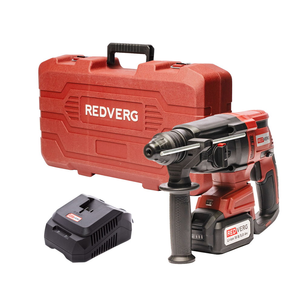 Перфоратор REDVERG RD-RH18-24BLK/U UNIMAX 18/36 5486552 STDN-0059421 - Вид №13