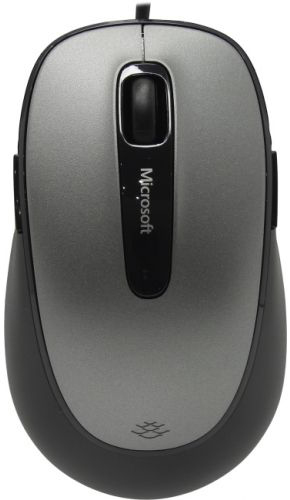 4FD-00024 comfort mouse 4500 black (1000dpi, bluetrack™, usb, 5btn+roll ) retail Microsoft Santreyd 