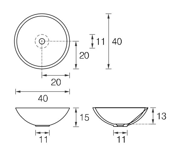Tondo Mastella  Раковина  - Вид №3