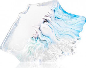 10670407 MALERAS Скульптура MALERAS Маска Посейдон 11,5см, хрусталь Хрусталь