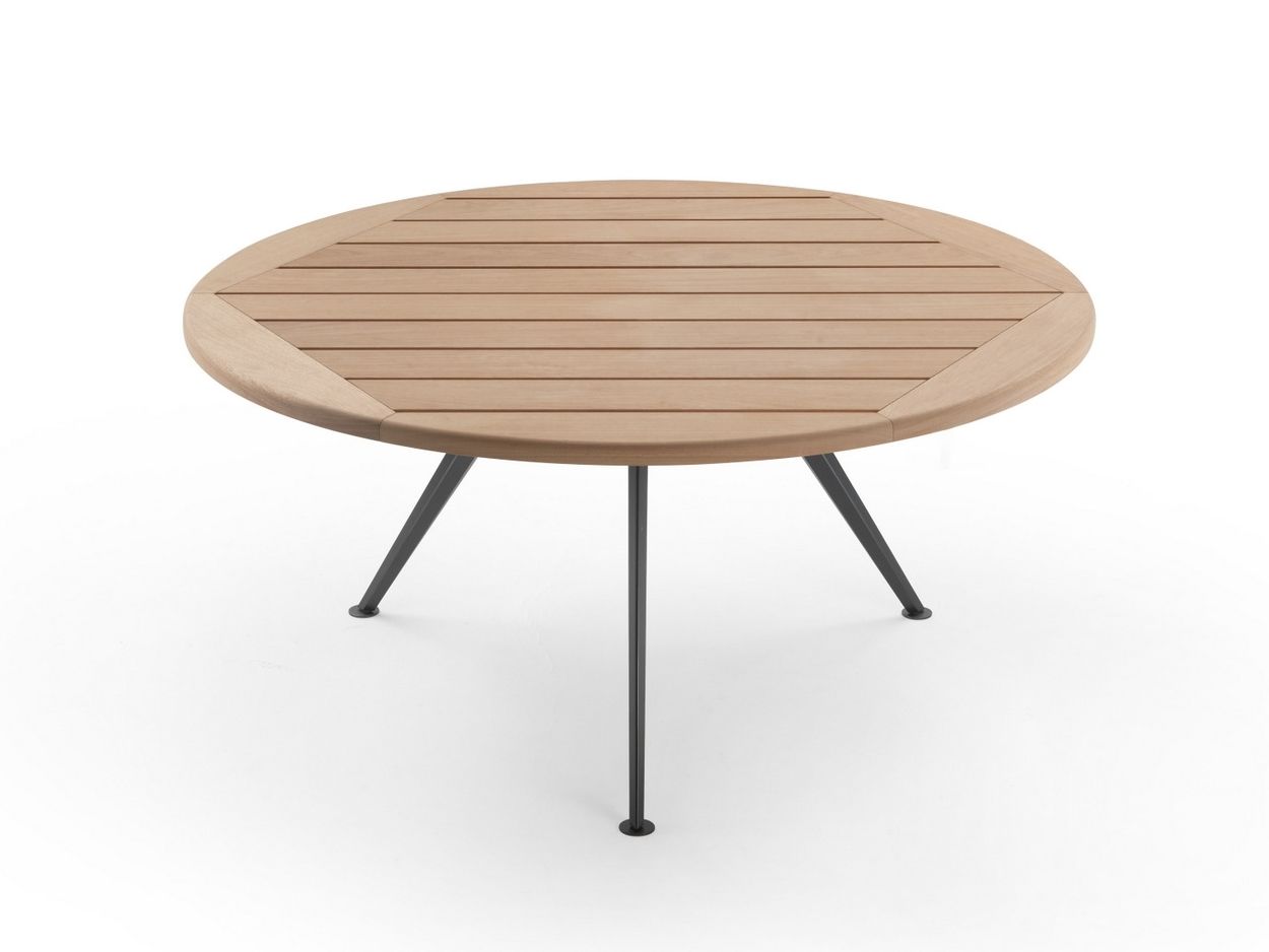Круглый садовый стол в ироко Flexform ARCH-00137448