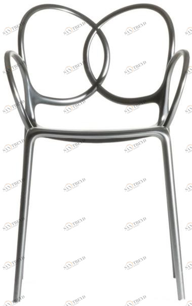 Driade Стул с подлокотниками из полипропилена с металлической отделкой Sissi sun-id-1412788