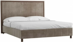 30736 Кровать с ортопедическим основанием и ящиком 1.8 Модерн Лайт Серебряный дождь R-HOME