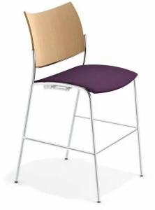 Casala Стул с подставкой для ног, обитый тканью Cobra barstool 3279/06