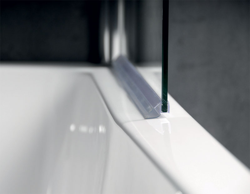 BS-65 Душевое ограждения на борт вынны Polysan Чехия  - Вид №2