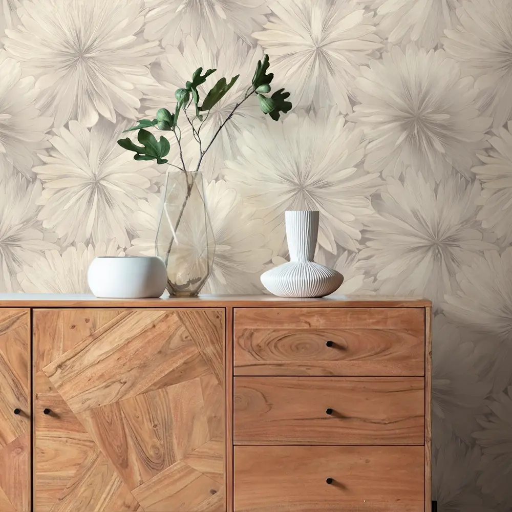 Обои флизелиновые Ornamy Florance серые 1.06 м OR8090-11 89456618 STLM-2073633 - Вид №4