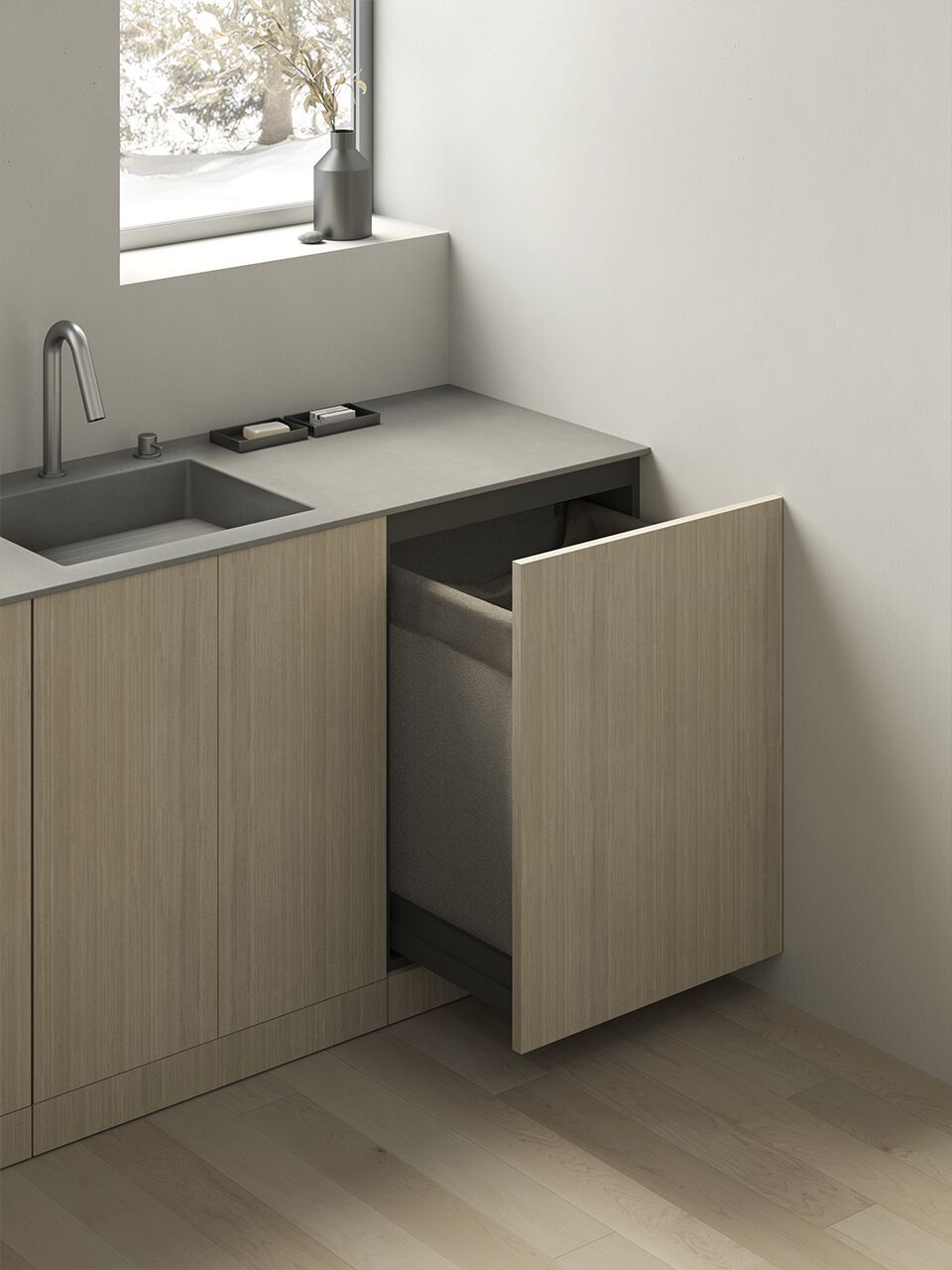 Полная мебель для ванной комнаты / умывальник Rexa Interlude ARCH-00032653 - Вид №2