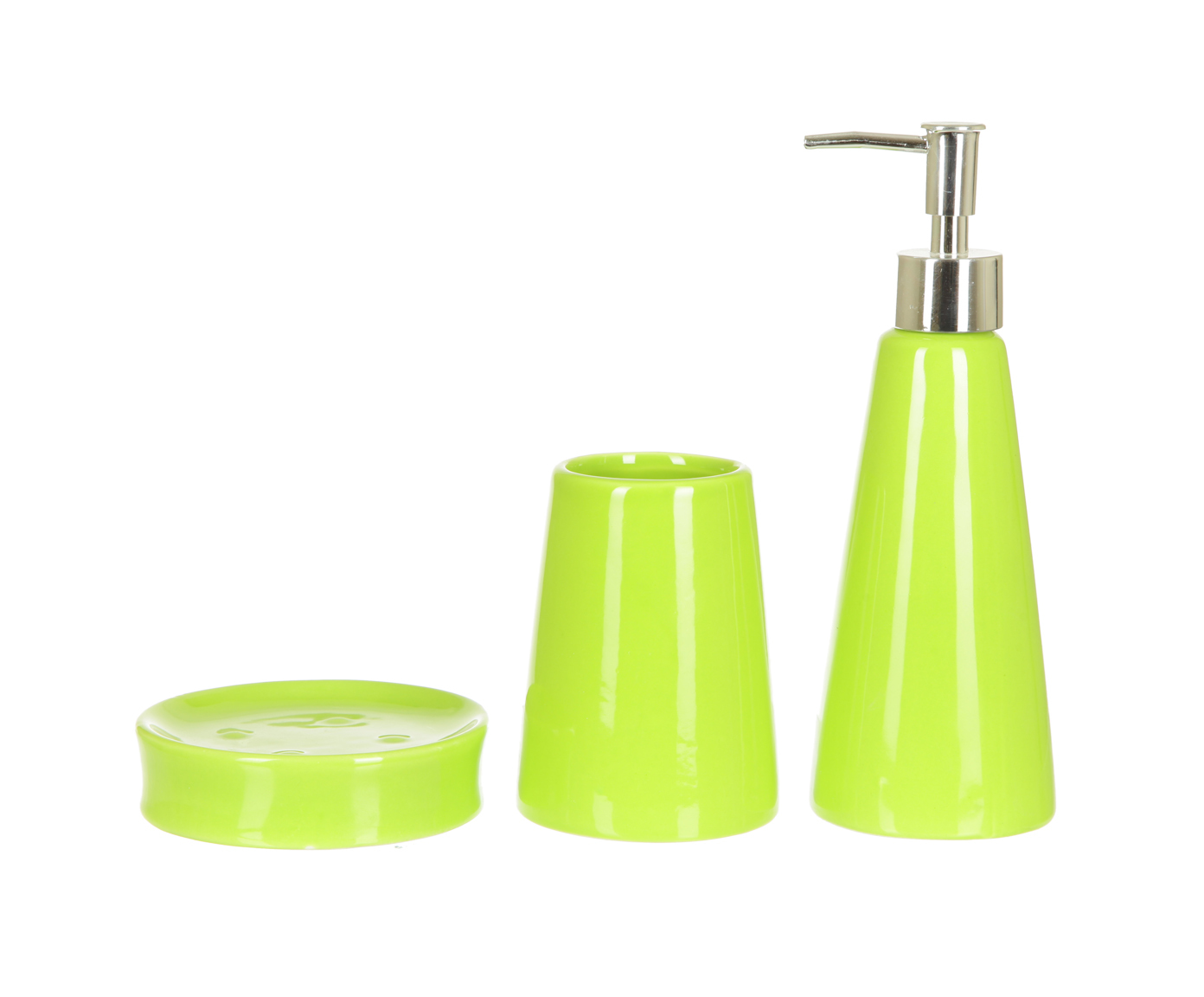 3800-G-26791-з Набор для ванной комнаты - 20 х 8 х 8; 10 х 10 х 3; 10 х 9 х 9 см TO4ROOMS 