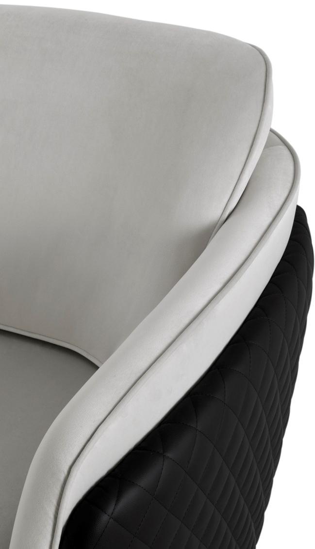 LUXXU Бархатное кресло с подлокотниками Opera sun-id-1407933 - Вид №3