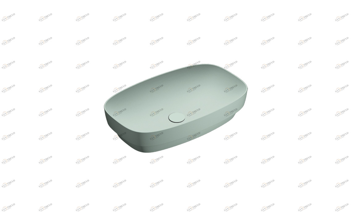 165AGRLXVS Накладная раковина под столешницу  овальная CERAMICA CATALANO Colori