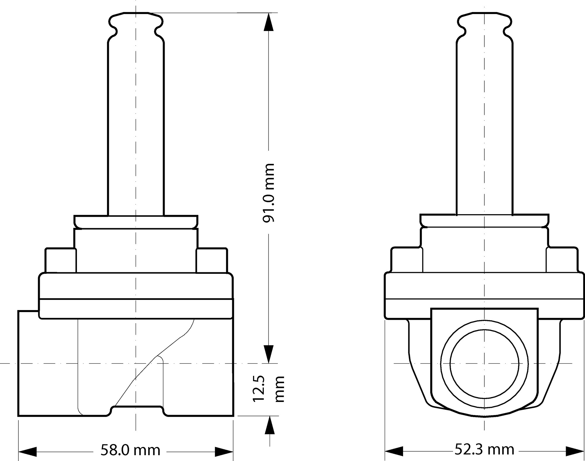 Danfoss EV250B — двухходовые электромагнитные клапаны с принудительным подъемом Клапан электромагнитный EV250B 032U5351  - Вид №24