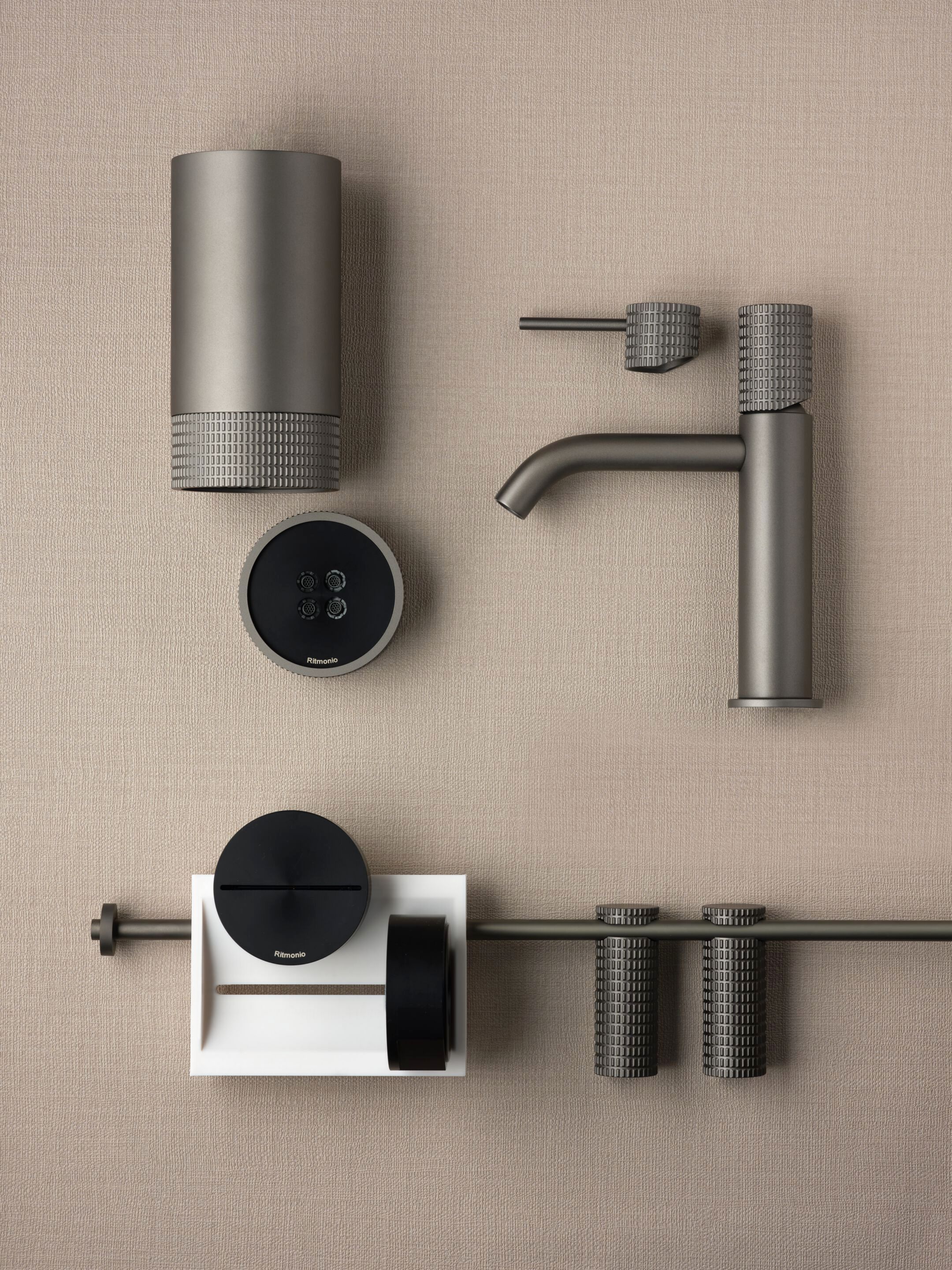 Латунная боковая насадка для душа Ritmonio Diametro35 Wellness отпечатки пальцев ARCH-00043916 - Вид №7