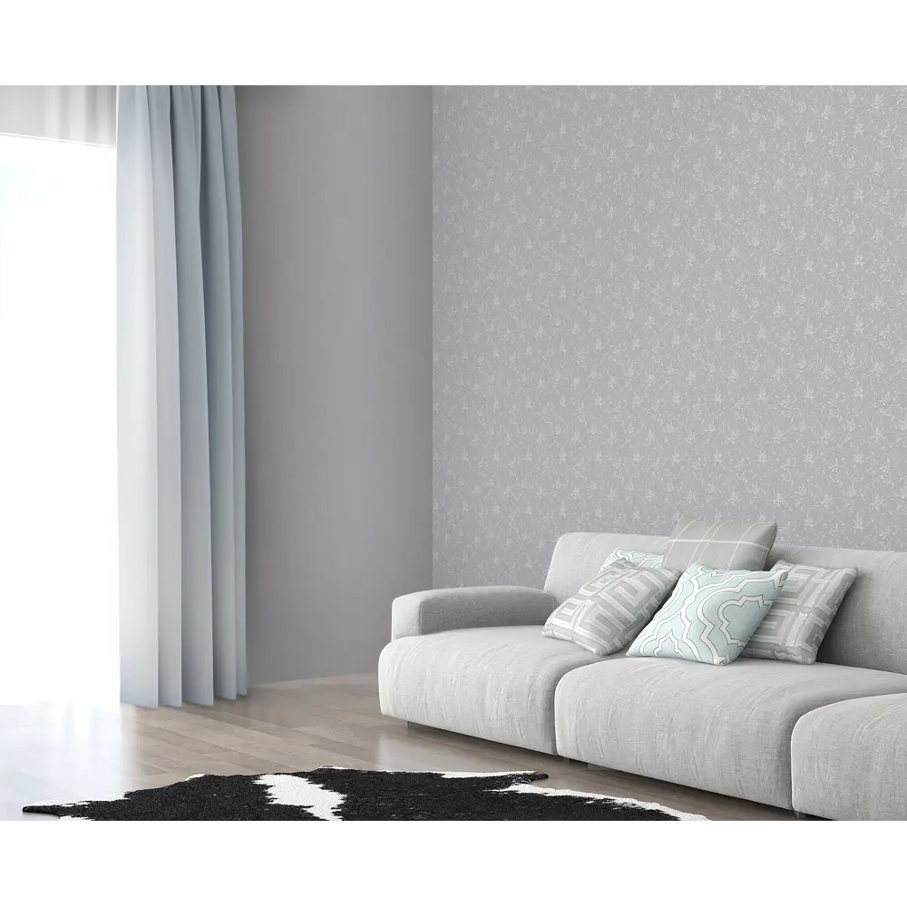 Обои флизелиновые Ateliero Sharon темно-серые 1.06 м At585779 STLM-2066691 - Вид №4