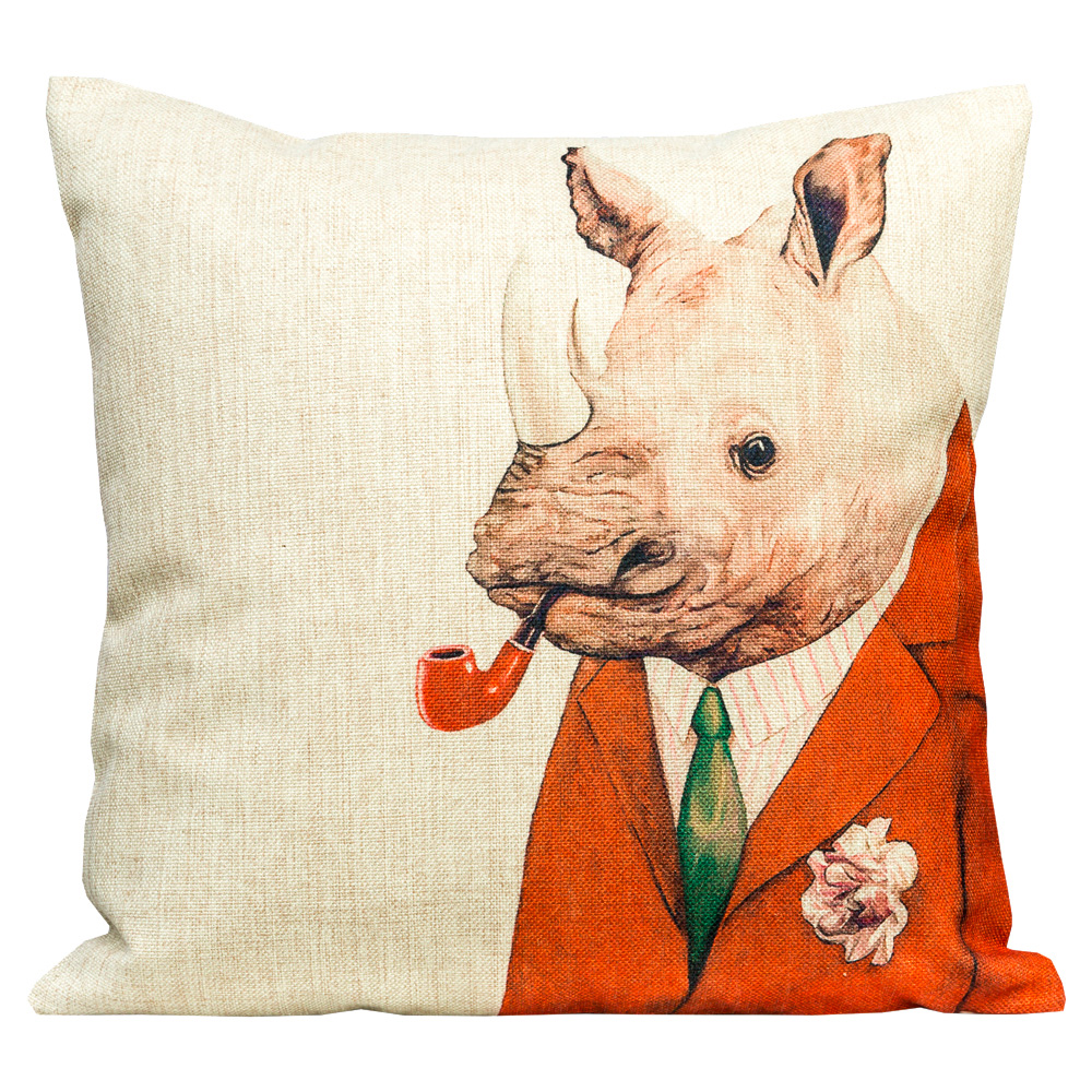 2719009 Декоративная подушка «Мистер Носорог» Object Desire 