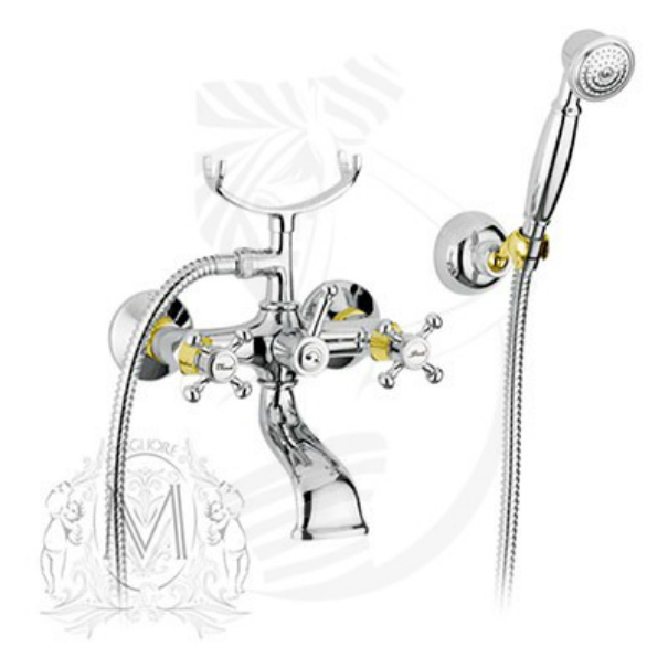 Смеситель MIGLIORE Lady ML.LAD-902.CRDO для ванны/душа - хром/золото  - Вид №1