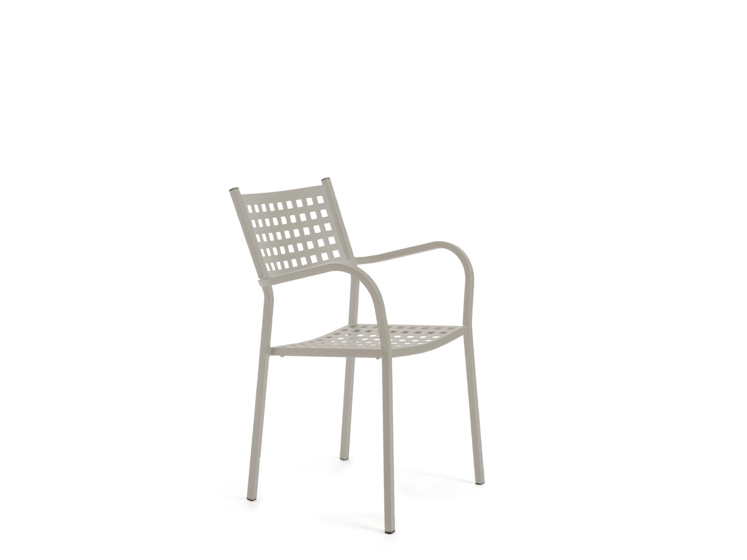 Металлический штабелируемый садовый стул с подлокотниками Vermobil ARCH-00097179 - Вид №16