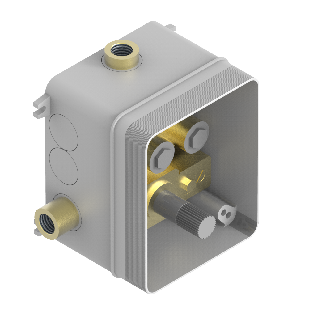 D14-6720A Встраиваемый корпус для системы Electrobox для душа Thg-paris Electrobox Без отделки 