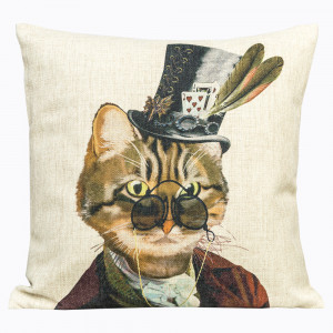 2718869 Декоративная подушка «Мистер Кот» Object Desire