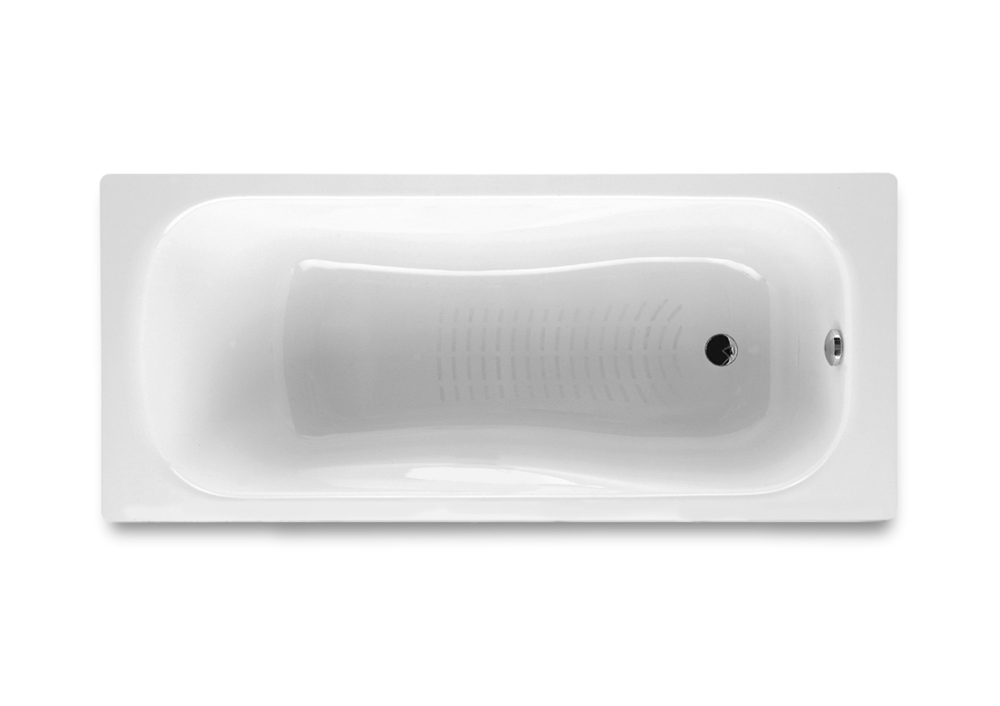 A220990000 Прямоугольная стальная ванна с нескользящим дном. ROCA Princess